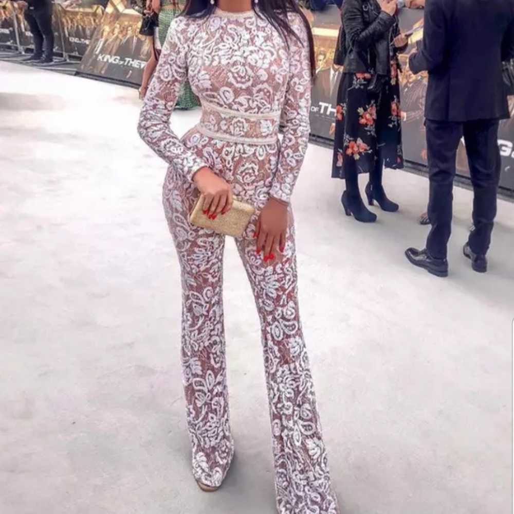 Lace jumpsuit